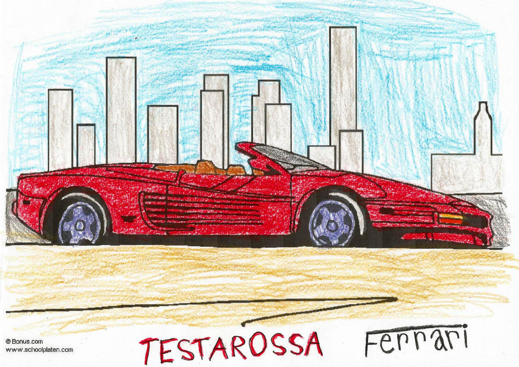 Testarossa Deviantart Ferrari Testarossa by annehill on DeviantArt