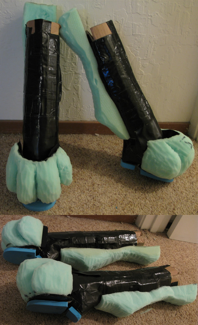 Stilts: Done, but without fur