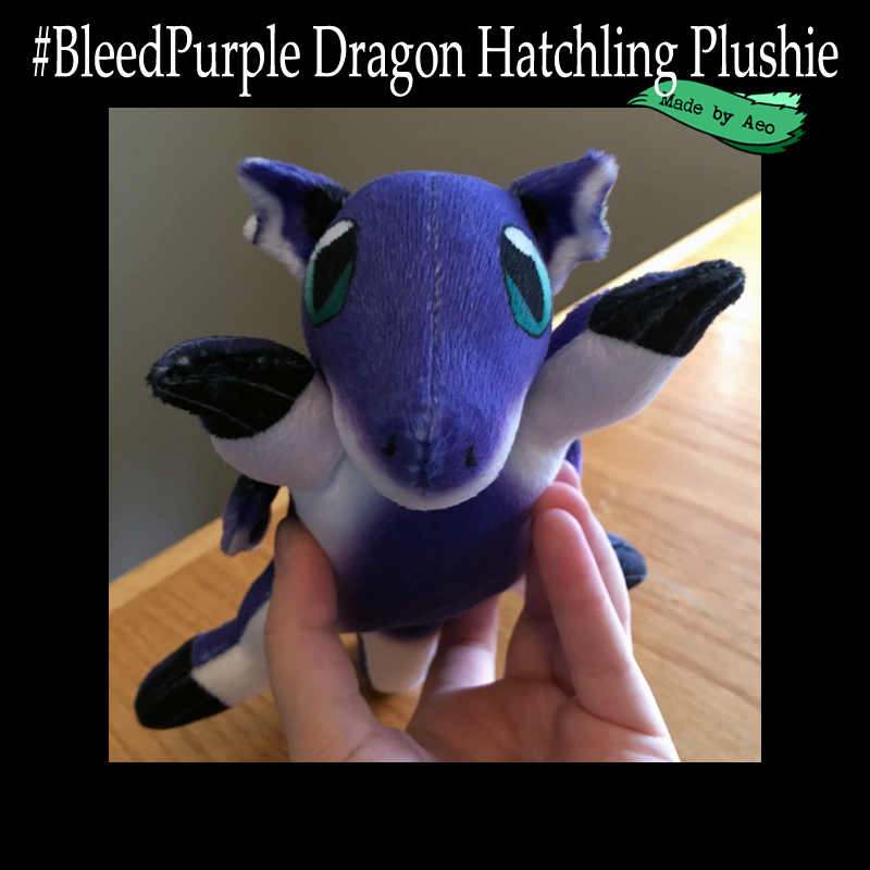 #BleedPurple Twitch inspired Dragon Hatchling