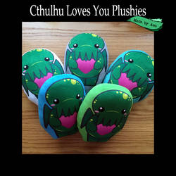 Cthulhu Loves You Plushies