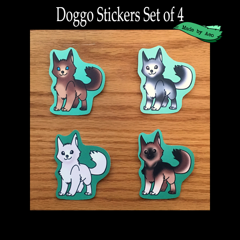 Doggo Stickers!