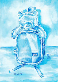 Inktober2024: Day 1 Backpack