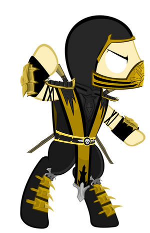 Scorpion Pony Vector