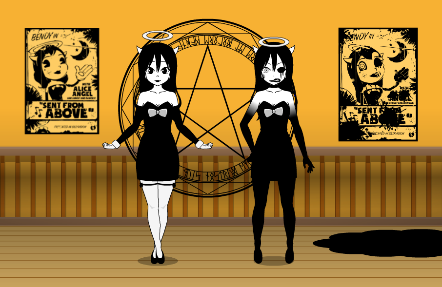 Alice Angel Normal And Evil Exports By Princesseartemis On Deviantart