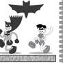 1930s Batman and Robin