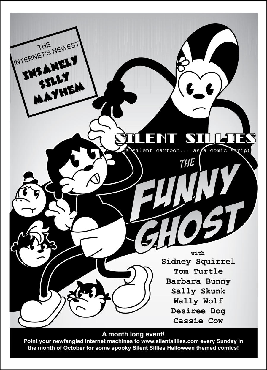 Silent Sillies Halloween Poster 1: The Funny Ghost