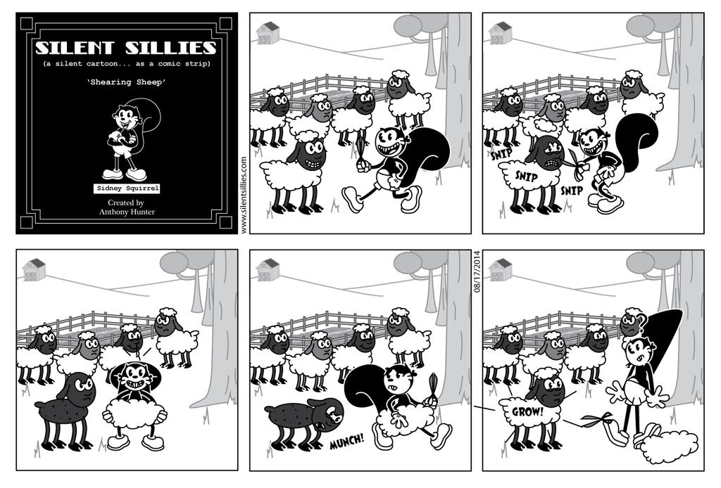 Silent Sillies 98 - Shearing Sheep