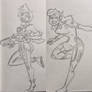 Overwatch fanart sketch 1