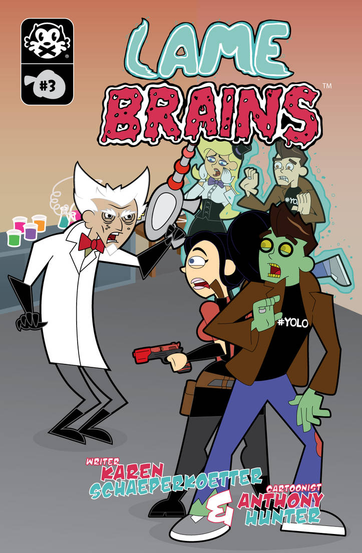 Lamebrains 3 Cover by JK-Antwon