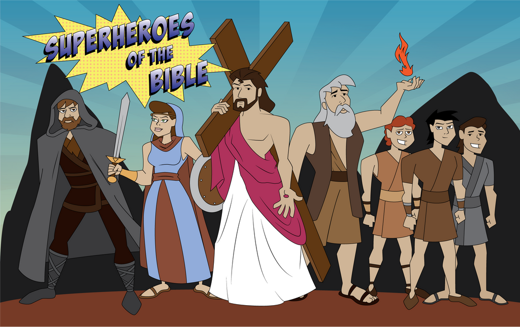 Superheroes Of The Bible By JK Antwon On DeviantArt superheroes-of-the-bible-by-jk-antwon-on-deviantart
