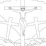 Good Friday - line art