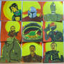 Mandalorian post it note art