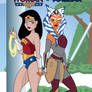 Commission - Wonder Woman and Ahsoka