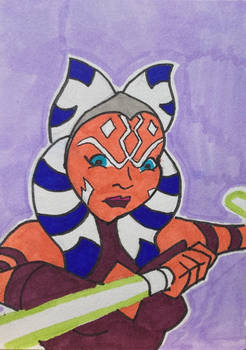 Ashoka - Clone Wars style