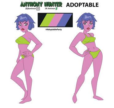 Adoptables - Pink girl