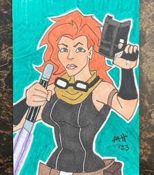 Mara Jade sketchcard 