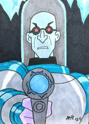 Ice to see you (Mr Freeze sketch card)