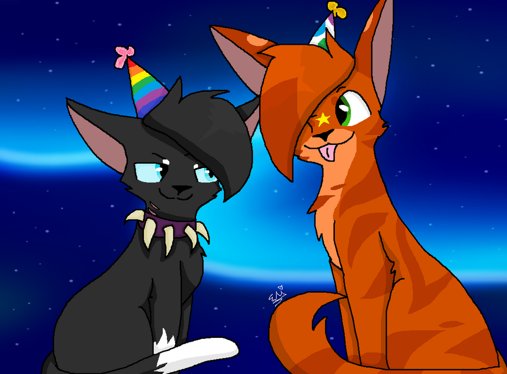 Warrior Cats Scourge And Firestar free images, download Warrior Cats Scourg...