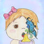 Bottle Fairy w background