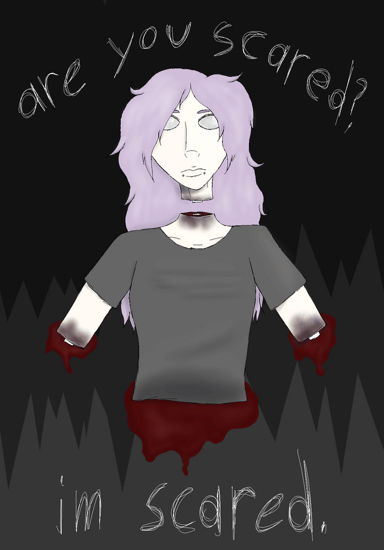 scared by UnstableAlien on DeviantArt