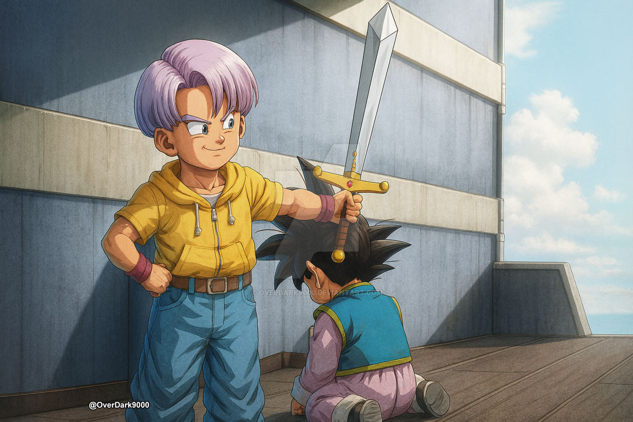 Trunks Sword Vector Trunks finds a Sword by OverDark9000 on DeviantArt