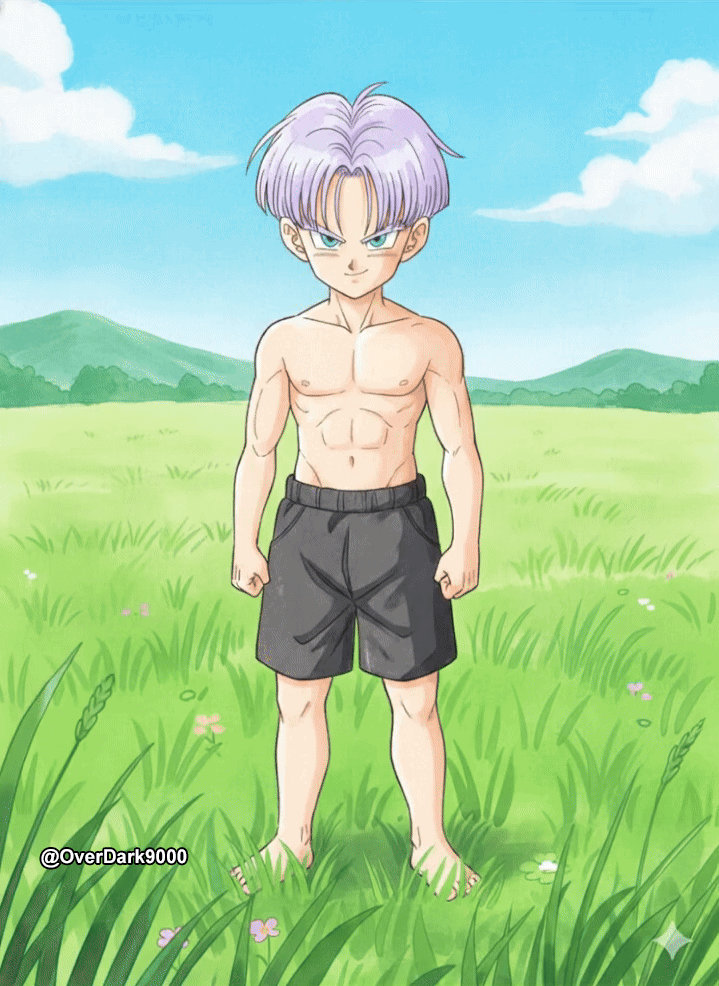 Trunks Training Gif 2 by OverDark9000 on DeviantArt
