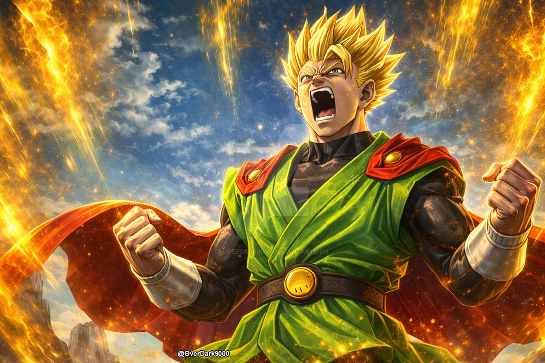 Sayan Man Super Saiyan Great Saiyaman by OverDark9000 on DeviantArt