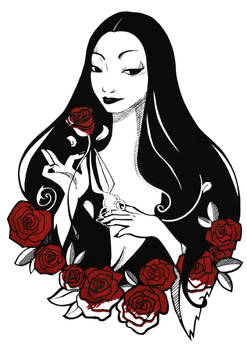 Morticia Dead Rose