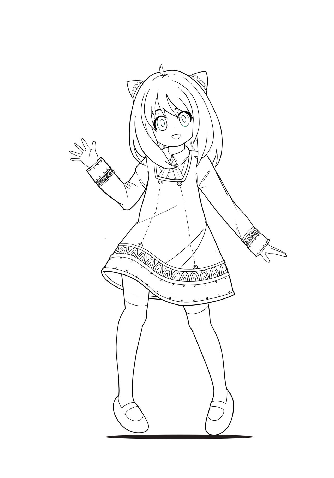 4. Anya line by MelpomenaArt on DeviantArt