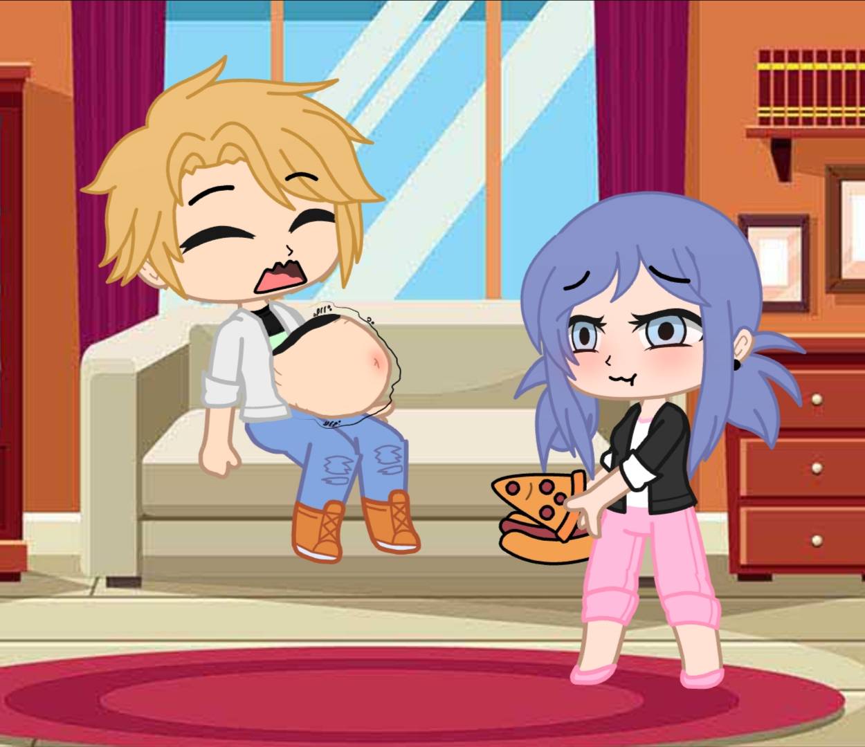 Fat Adrien 2 part. New history. by Miraculousfatstory on DeviantArt