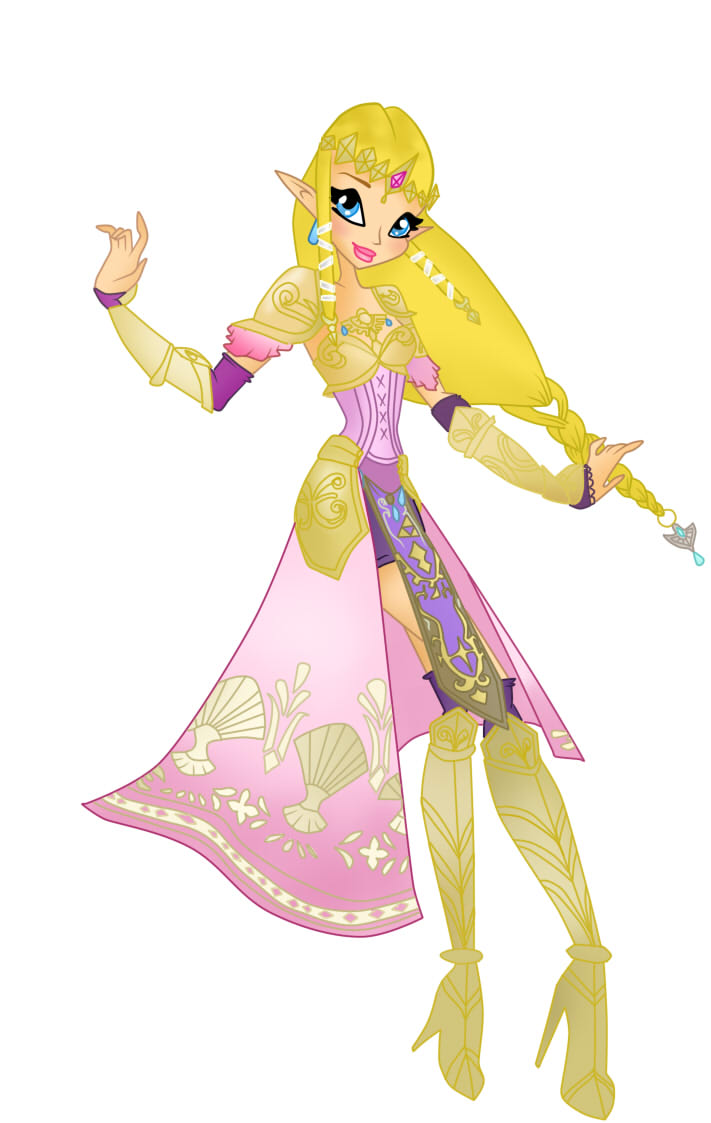 Zelda Hyrule Warriors Winx Style