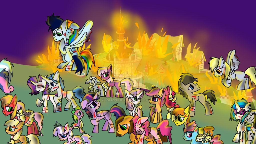 Mlp Fire Rescue Ponyville's On Fire! by rai2n on DeviantArt