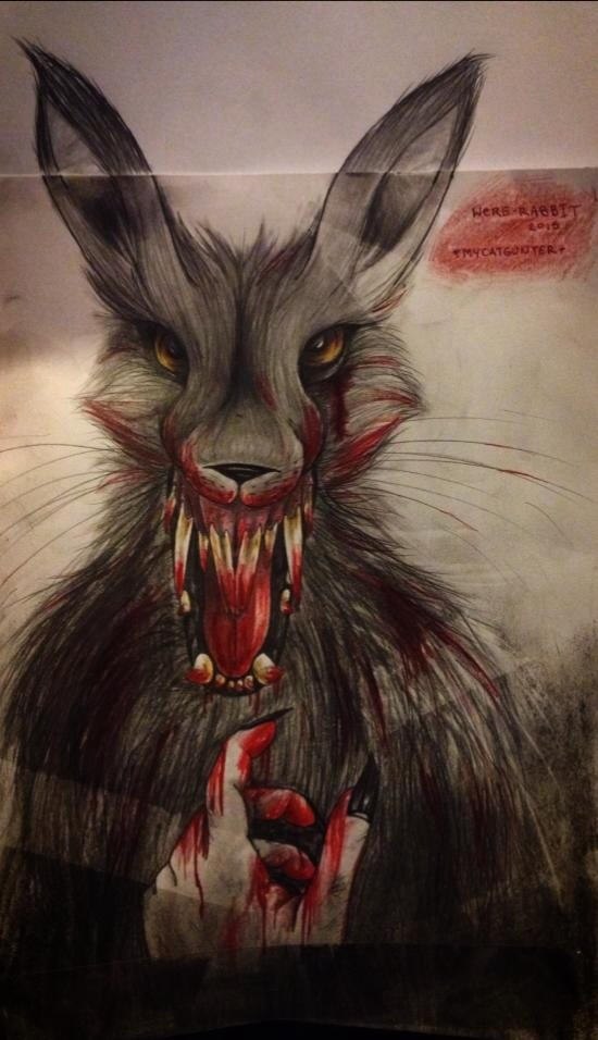 The Were Rabbit Drawing Were-Rabbit by MyCatGunter on DeviantArt