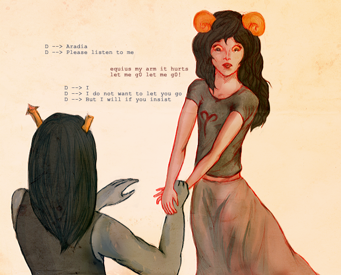 Equius and Aradia