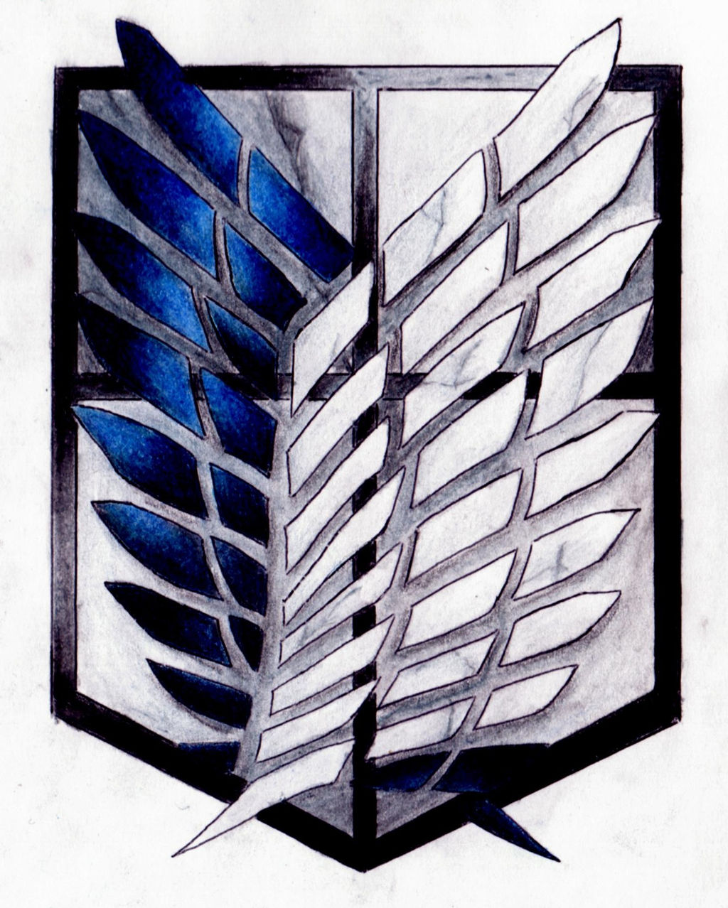 Attack On Titan Scouting Legion Emblem By Lynda2384 On Deviantart Attack On Titan Scouting Legion Emblem By Lynda2384 On Deviantart