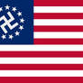 Nazi American flag