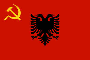Flag of the Albanian partisans 