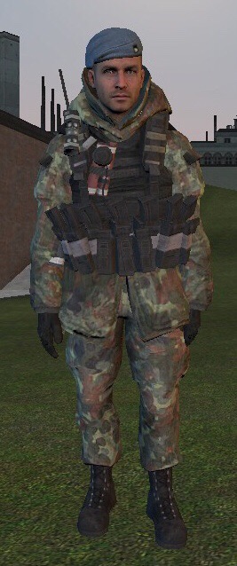 Russian Soldier autumn camouflage Gmod