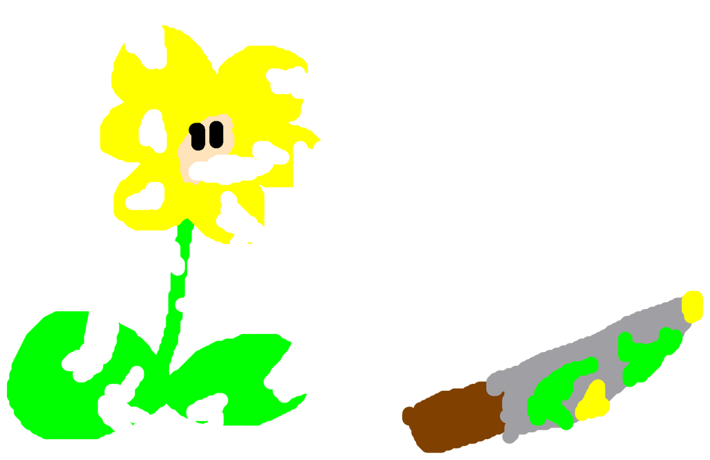 Flowey Injuryed Undertale Flowey Attacked by Redgoldfishy on DeviantArt