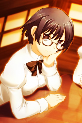 Shizune (iPhone/iPod wallpaper, 1st variation)