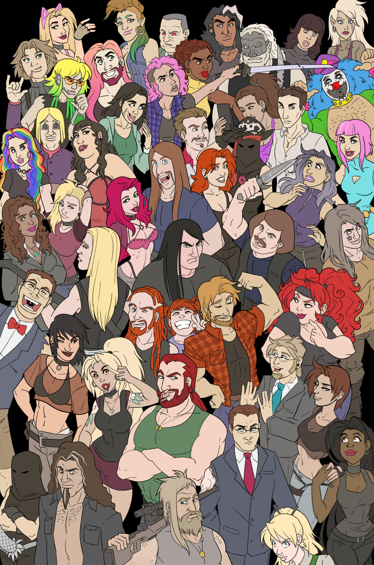 Metalocalypse OC Poster by chordsy on DeviantArt
