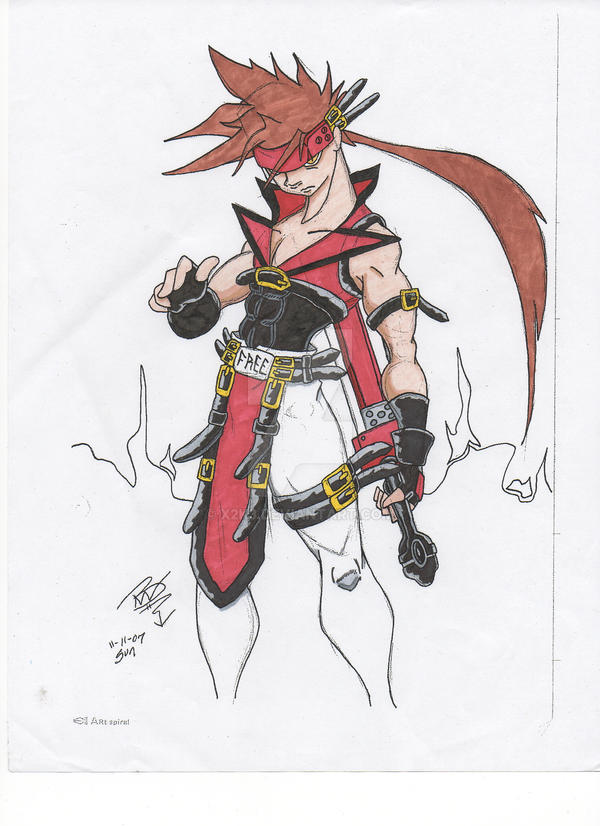 Sol Badguy IN COLOR by x2k3 on DeviantArt
