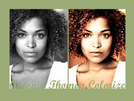 Antonia Thomas Colorize