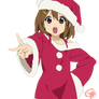 Yui Hirasawa in Christmas Costume Render