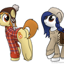 Quebec Bronies - Maple Styrrup and Mapelt Woods