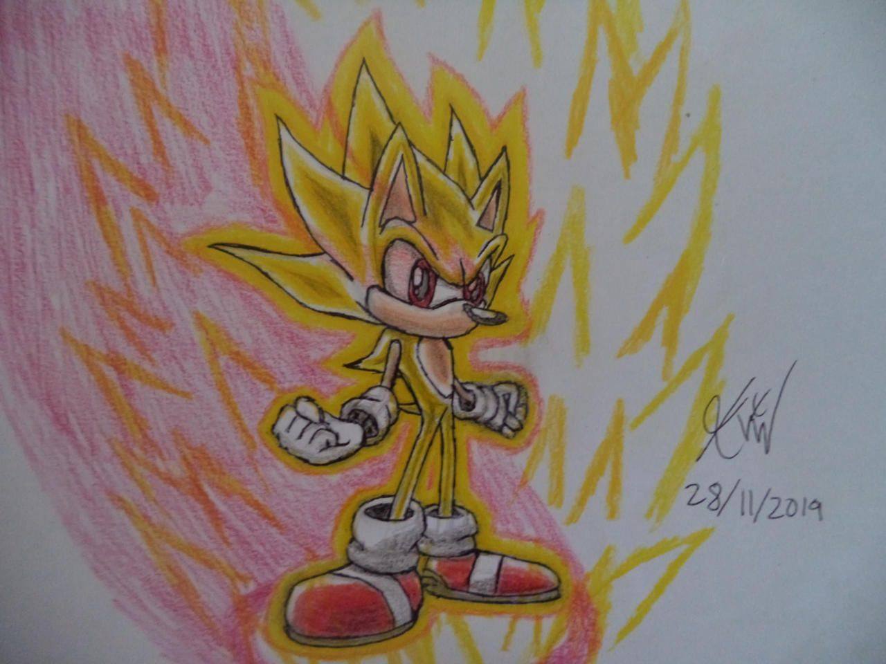Super Sonic (Rage Power) by Kenji195 on DeviantArt