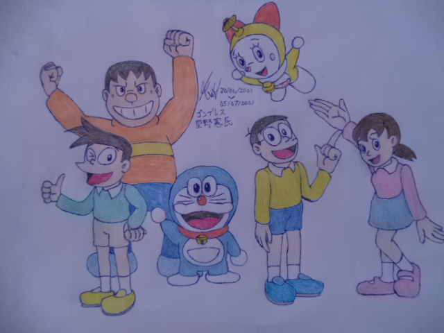 Doraemon by Kenji195 on DeviantArt Doraemon by Kenji195 on DeviantArt