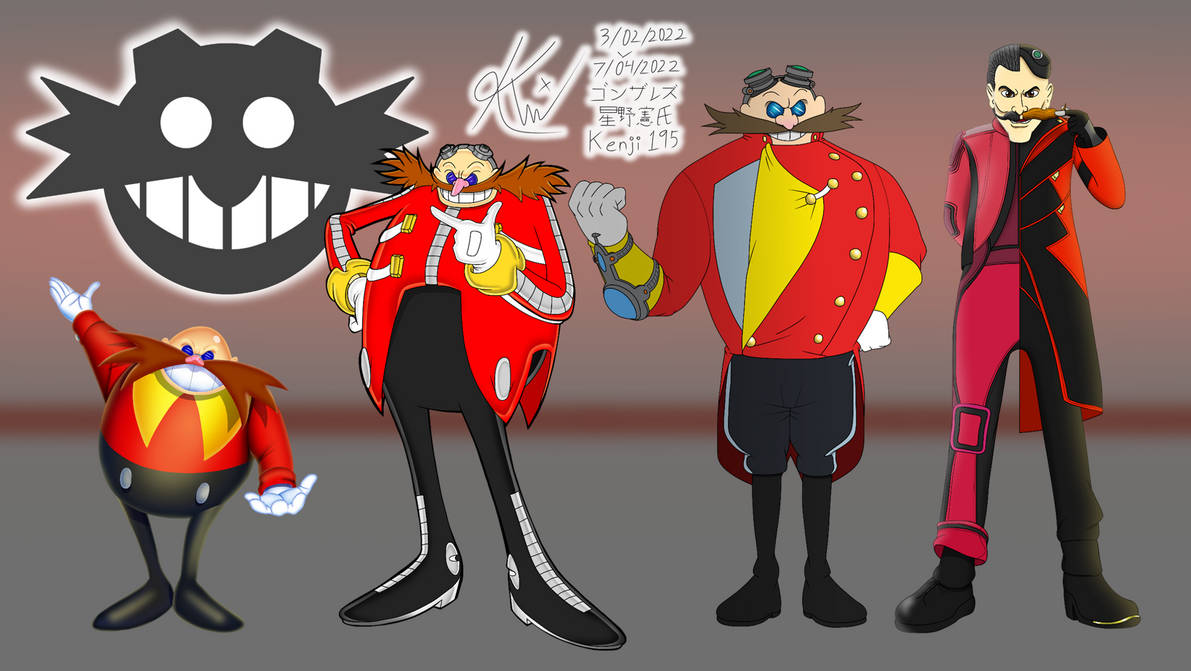 Evolution Eggman by Kenji195 on DeviantArt