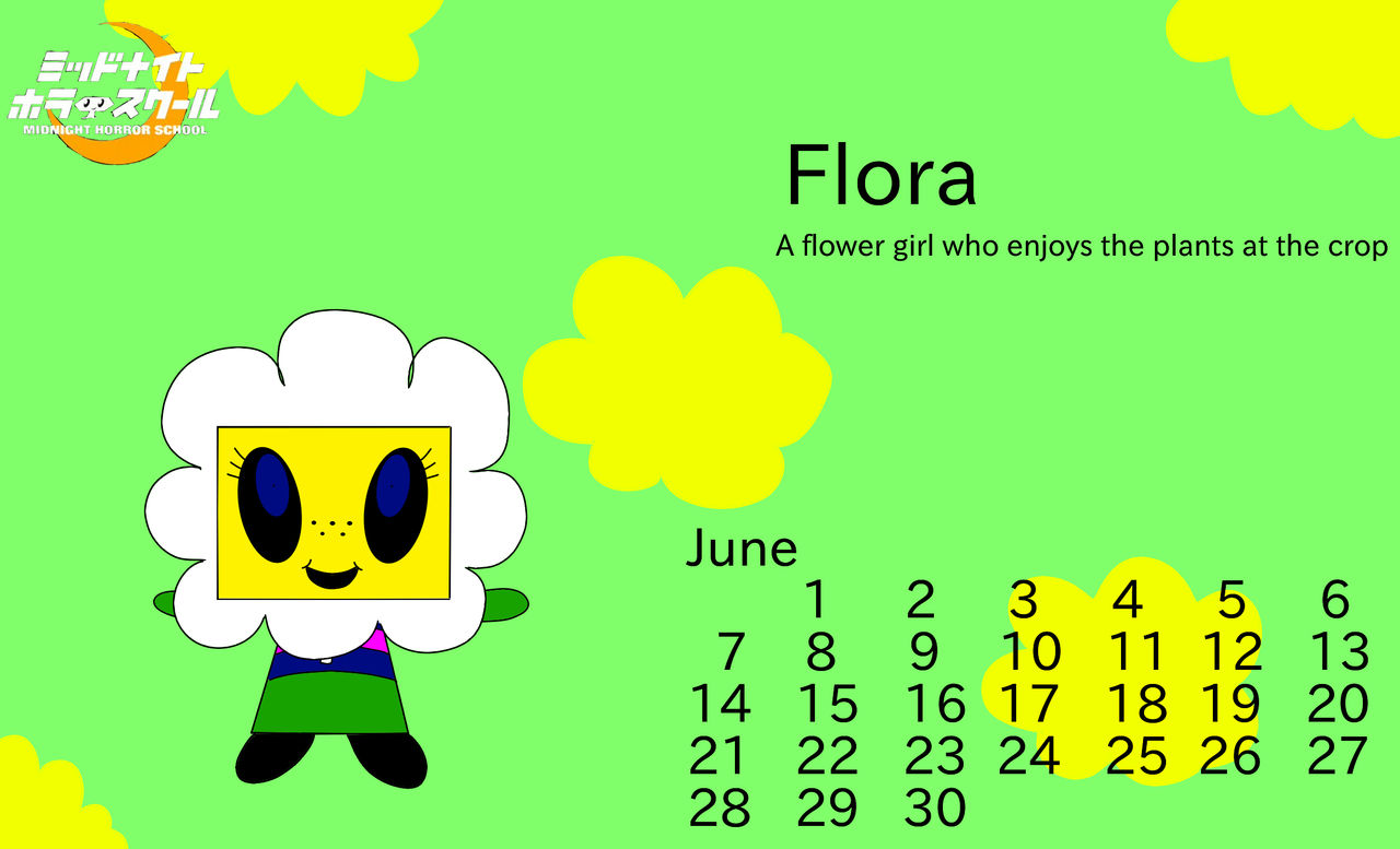 June Calendar Flora By On Deviantart June Calendar Flora By On Deviantart