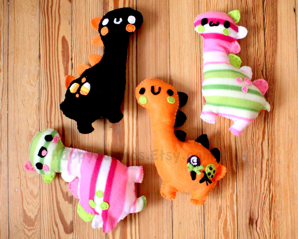 Dinosaur Plushies